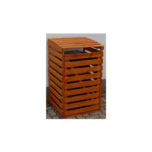 Mülltonnenbox 120l aus holz Mülltonnenbox 120l holz