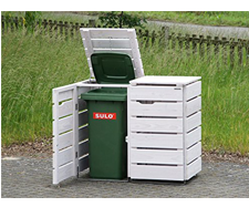 Mülltonnenbox 2er